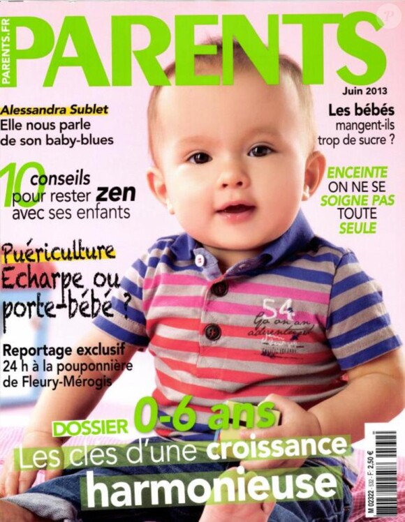 Magazine Parents du mois de juin 2013.