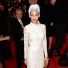 Nicole Richie, punk en Topshop sur le tapis rouge du MET Ball le 6 mai 2013 à New York