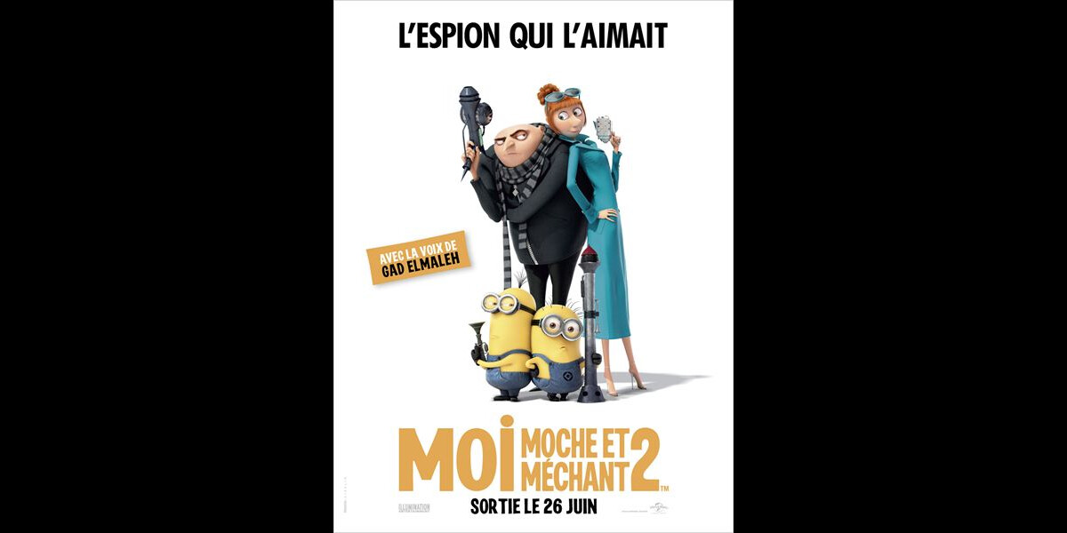 Photo : Affiche française de Moi, moche et méchant 2. - Purepeople