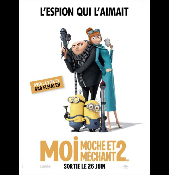 Affiche française de Moi, moche et méchant 2.