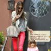 Alessandra Ambrosio emmène sa fille Anja chez le medecin à Santa Monica, le 6 mai 2013