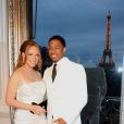Mariah Carey et Nick Cannon à Paris, le 27 avril 2012.