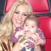 Shakira et son fils Milan sur le plateau de The Voice USA
Photo Instagram