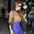 Victoria Beckham sort du grand magasin Bergdorf Goodman à New York ale 9 mai 2013
