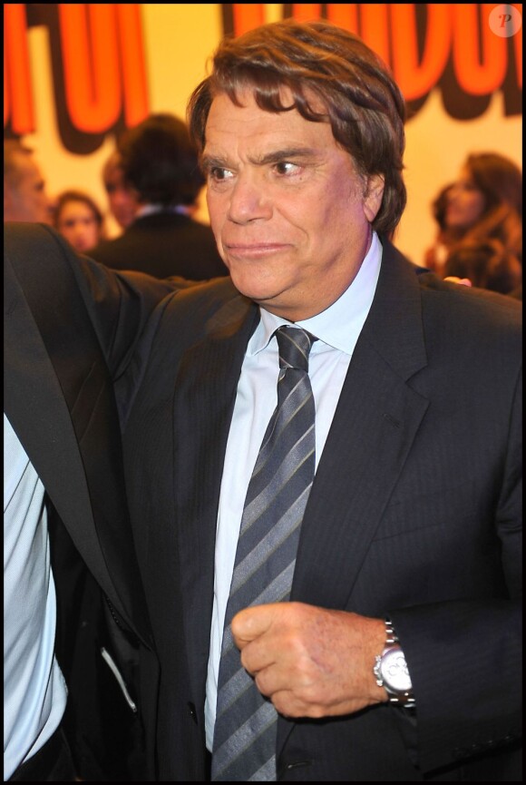 Bernard Tapie et sa fille Sophie, lors de l'inauguration d'une boutique à Paris en novembre 2011