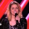 Sophie Tapie sur le plateau de The Voice 2, samedi 23 février 2013 sur TF1