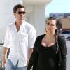 Kim Kardashian se rend dans un centre pour suivre un cours de réanimation cardio-pulmonaire avec Scott Disick, le compagnon de sa soeur Kourtney. Los Angeles, le 14 mai 2013.