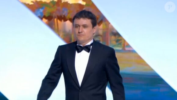 La cérémonie d'ouverture du Festival de Cannes le 15 mai 2013 : le membre du jury Cristian Mungiu