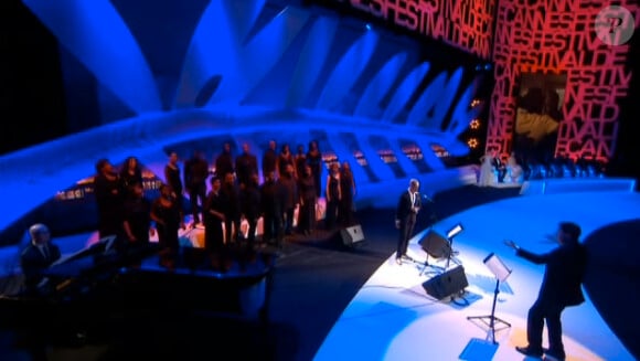 La cérémonie d'ouverture du Festival de Cannes le 15 mai 2013 : instant musical