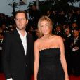 Amanda Sthers et son homme Thierry Weinberg à l'ouverture du 66e Festival de Cannes au Palais des Festivals, le 15 mai 2013