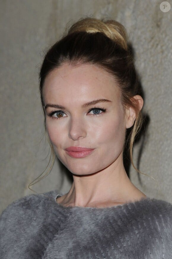 Kate Bosworth lors du défilé Topshop Unique pendant la Fashion Week de Londres, le 17 février 2013.