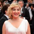 Marilou Berry radieuse lors de la montée des marches de Jeune Et Jolie, premier film en compétition, au Palais Des Festivals de Cannes, le 16 mai 2013.