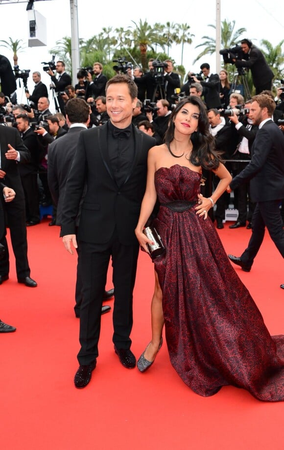 Stephane Rousseau et Reem Kherici à la montée des marches de Jeune Et Jolie, premier film en compétition, au Palais Des Festivals de Cannes, le 16 mai 2013.