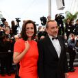 Antoine Duléry pour la montée des marches de Jeune Et Jolie, premier film en compétition, au Palais des Festivals de Cannes, le 16 mai 2013.