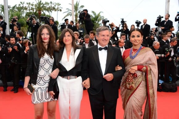 Daniel Auteuil arrive pour la montée des marches de Jeune Et Jolie, premier film en compétition, au Palais des Festivals de Cannes, le 16 mai 2013.