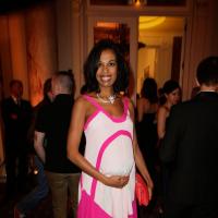 Elizabeth Tchoungui, enceinte : Une future maman radieuse et épanouie à Cannes