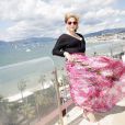 Marilou Berry posant sur la terrasse UGC lors du Festival de Cannes le 17 mai 2013