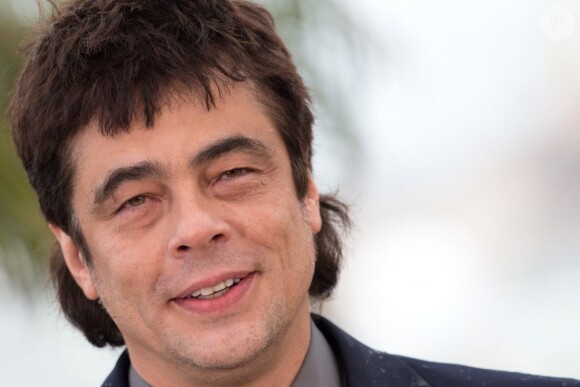 Benicio del Toro au photocall du film Jimmy P. lors du 66e festival du film de Cannes le 18 mai 2013.