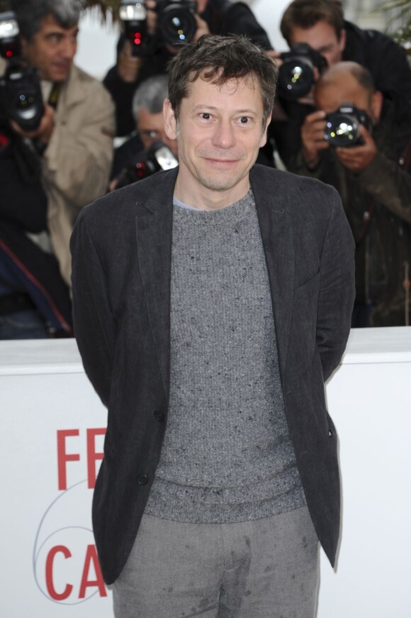 Mathieu Amalric au photocall du film Jimmy P. lors du 66e festival du film de Cannes le 18 mai 2013.