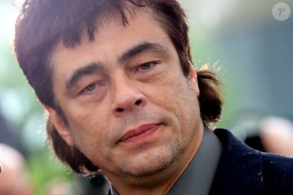 Benicio del Toro durant le photocall du film Jimmy P. lors du 66e festival du film de Cannes le 18 mai 2013.