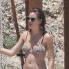 Exclusif - Tallulah Willis en vacances avec des amis sur la plage de Cabo San Lucas, le 12 mai 2013.