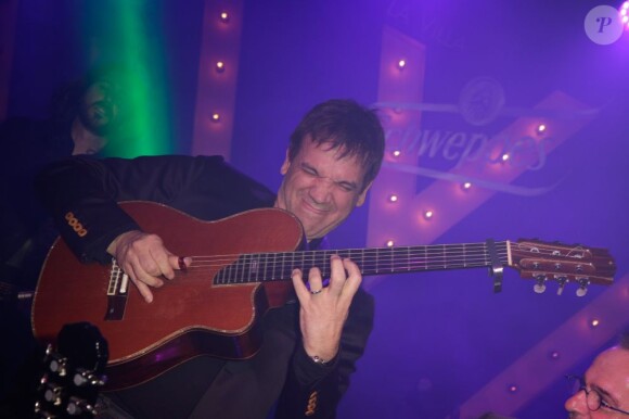 Jean-Félix Lalanne à la Soirée Corse organisée à la Villa Schweppes à Cannes, le 19 mai 2013.