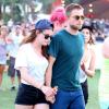 Robert Pattinson et Kristen Stewart au festival de musique de Coachella en Californie Indio, le 13 Avril 2013.