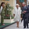 Le prince Charles et Camilla au Chelsea Flower Show, lors de la journée d'inauguration VIP de l'exposition, le 20 mai 2013 à Londres.