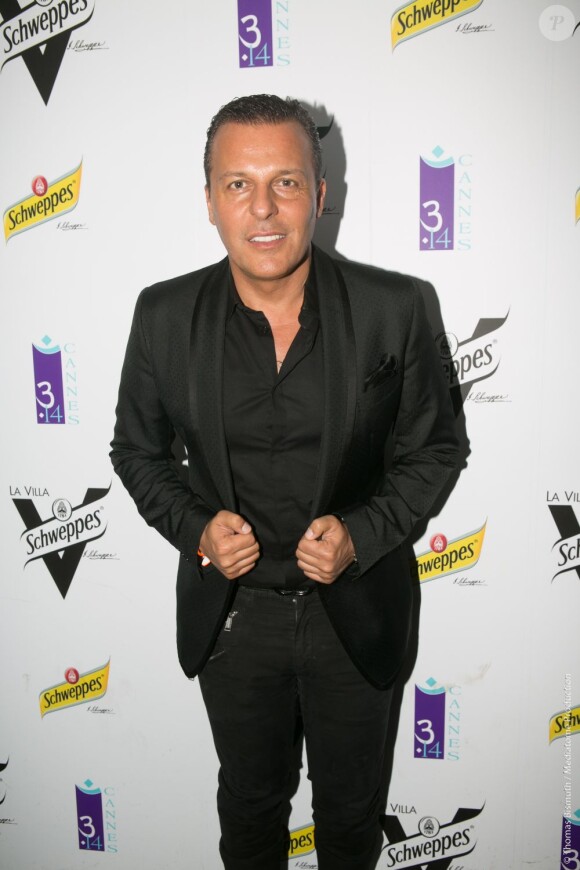 Jean-Roch lors d'un concert à la Villa Schweppes pendant le 66e Festival de Cannes le 20 mai 2013