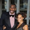 Amar'e Stoudemire et son épouse Alexis Welch au Metropolitan Opera House de New York City le 24 septembre 2012
