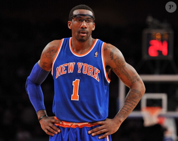 Amar'e Stoudemire au Madison Square Garden de New York le 2 mars 2011