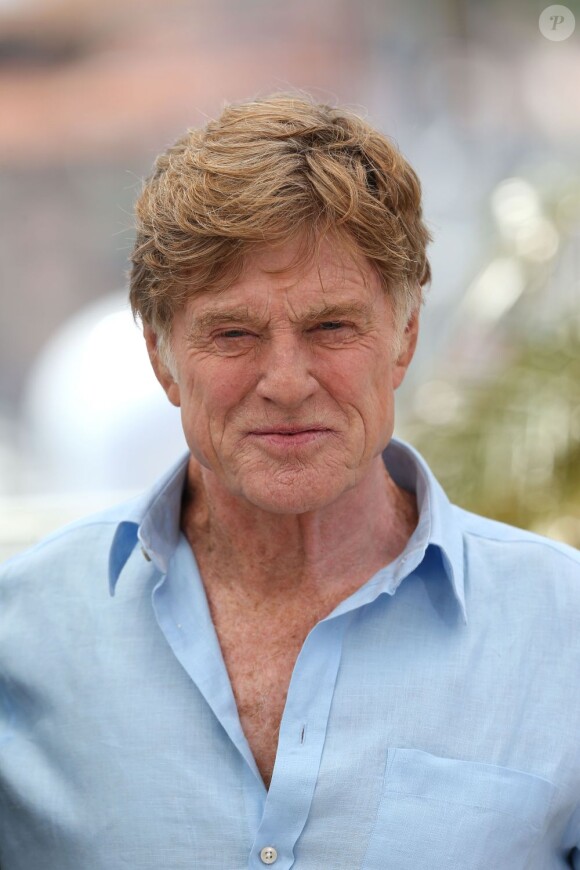 Robert Redford lors du photocall All Is Lost au Festival de Cannes le 22 mai 2013