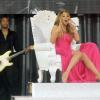 Mariah Carey lors de son concert pour l'émission Good Morning America à New York, le 24 mai 2013.
