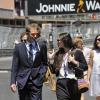 Andrea Casiraghi et sa fiancée Tatiana Santo Domingo arrivant pour le Grand Prix de F1 de Monaco le 26 mai 2013