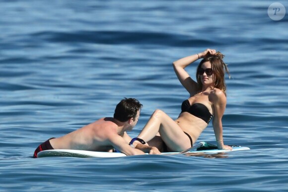 Olivia Wilde et Jason Sudeikis le lundi 27 mai 2013 en vacances à Hawaï