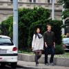 Mark Zuckerberg et Priscilla Chan se promènent dans les rues de Budapest en Hongrie, le 28 mai 2013.
