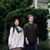 Mark Zuckerberg et son épouse, Priscilla Chan, se promènent dans les rues de Budapest en Hongrie, le 28 mai 2013.