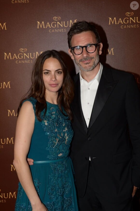 Bérénice Bejo et Michel Hazanavicius lors de la soirée Magnum après la cérémonie de clôture du Festival de Cannes le 26 mai 2013
