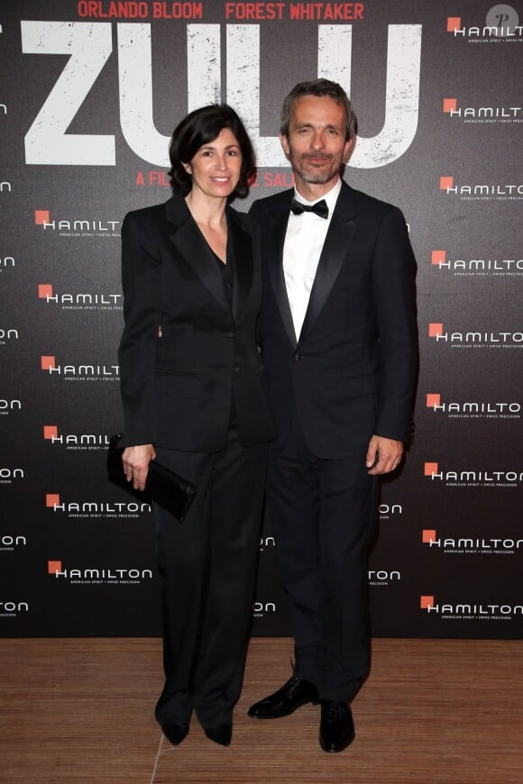 Jerome Salle et sa femme - Photocall du film "Zulu" sur la plage Chivas, lors du 66eme Festival International du Film de Cannes, le 26 mai 2013.  Call for the movie "Zulu" at the 66 th Cannes Film Festival. On may 26th 201326/05/2013 - Cannes