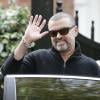 Le chanteur George Michael quitte son domicile pour rejoindre la salle Earls Court pour son dernier concert à Londres, le 17 octobre 2012.