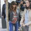 Penélope Cruz, enceinte de son second enfant, se promenant à Madrid en Espagne le 29 mai 2013