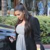Kim Kardashian quitte le restaurant La Scala à Los Angeles. Le 29 mai 2013.
