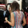 Khloé Kardashian quitte les studios de NBC après son apparition dans l'émission Today. New York, le 29 mai 2013.