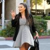 Kim Kardashian arrive au restaurant La Scala pour déjeuner avec son amie actrice Malika Haqq. Los Angeles, le 29 mai 2013.