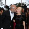 Xavier Delarue et sa femme Tatiana Laurens très classes sur le tapis rouge à Cannes