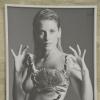 Photo de Mélanie Laurent pour le projet Fishlove contre la surpêche signée Alan Gelati et exposée lors de son exposition à la galerie Baudoin Lebonà Paris, le 28 mai 2013.