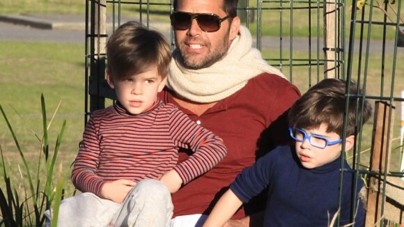 Ricky Martin et ses jumeaux : Un papa attentionné et complice !