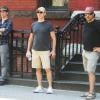 Michael Keaton pendant le tournage de Birdman à New York, le 1er juin 2013.
