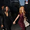 Rihanna et Melissa Forde se rendent au studio du créateur de mode Azzedine Alaïa. Paris, le 4 juin 2013.