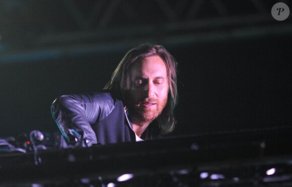 David Guetta en concert à Rabat. Le 26 mai 2013.